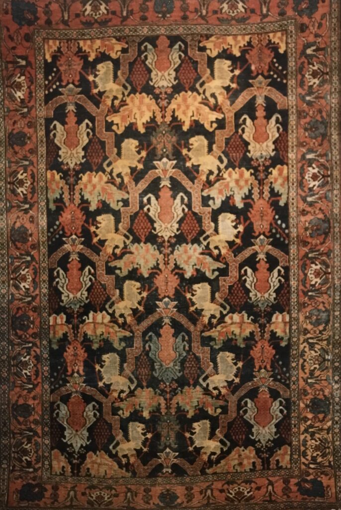 "Antique Persian Bijar 9"