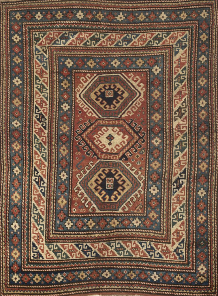 "Antique Caucasian Kazak 15"