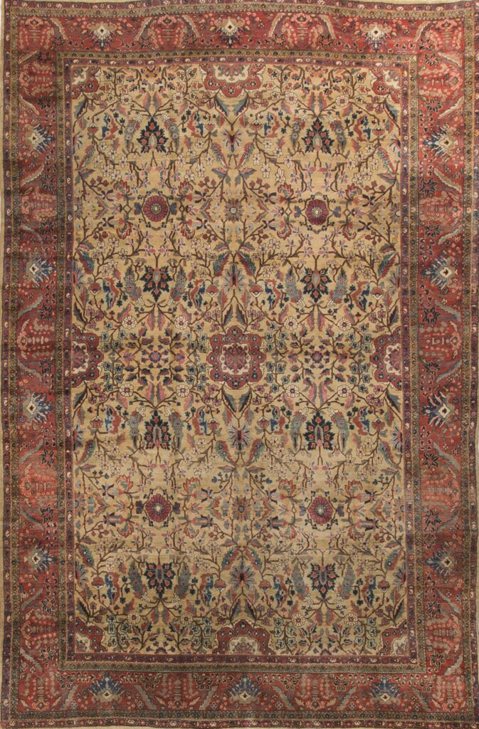 "Antique Persian Sarouk 27"