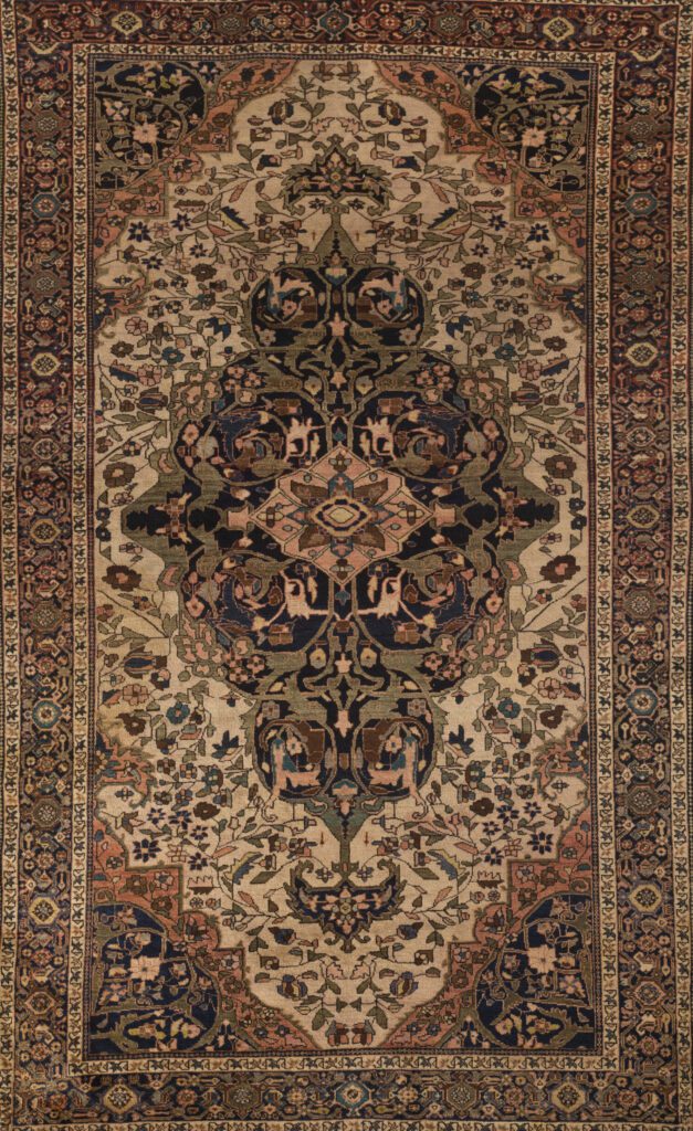 "Antique Persian Farahan Sarouk 15"