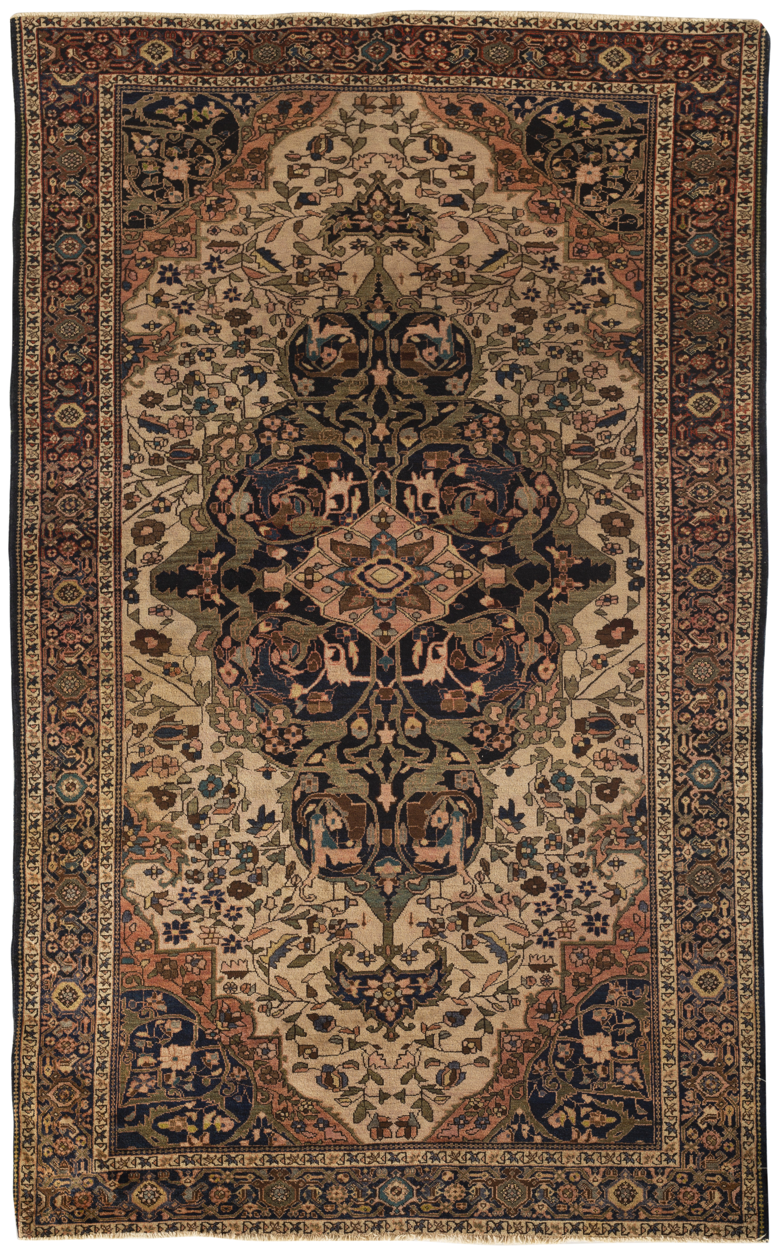 "Antique Persian Farahan Sarouk 15"