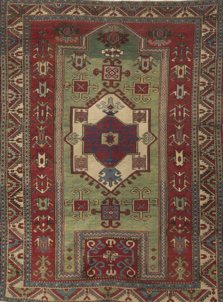 "Antique Caucasian Kazak 17"