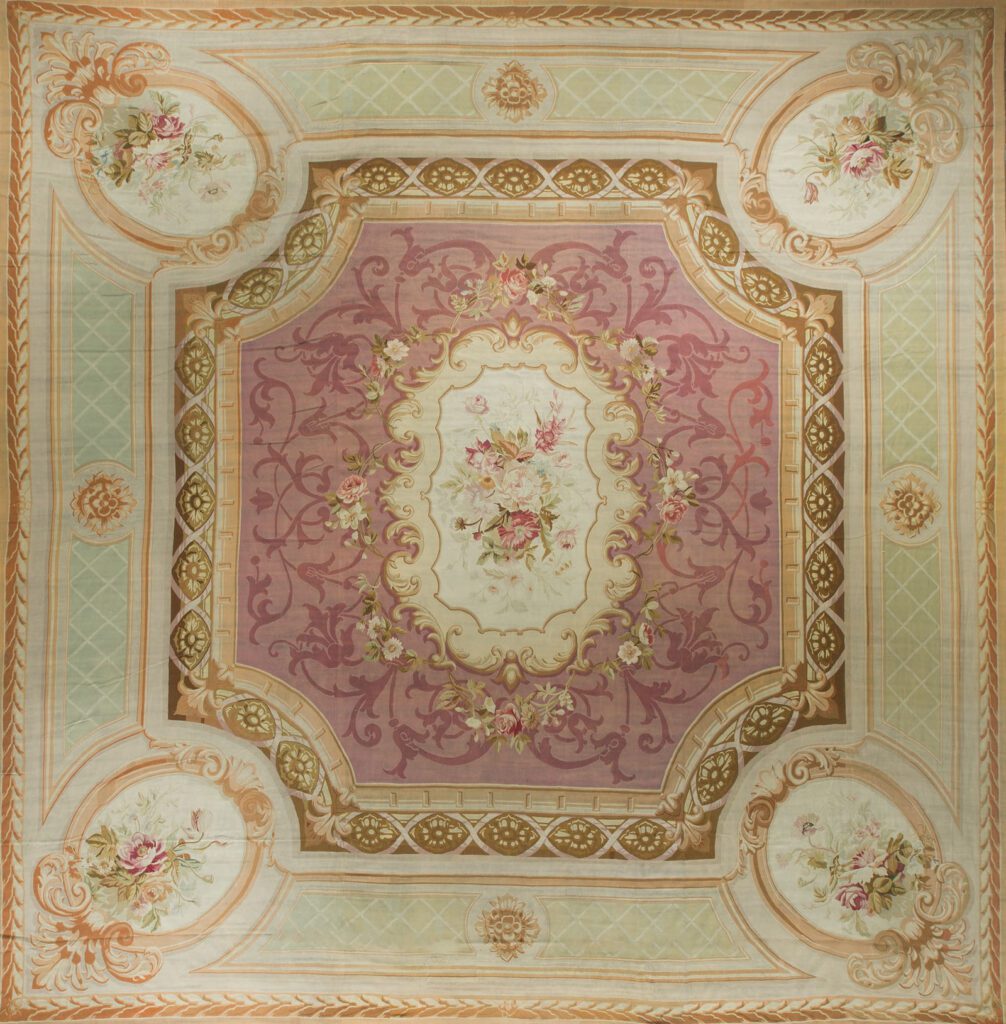 "Antique French Aubusson 7"