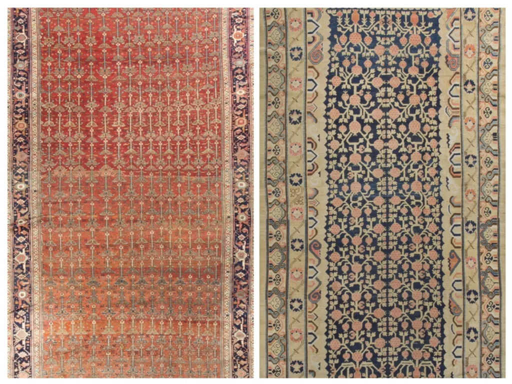 "Antique Khotan & Antique Heriz"