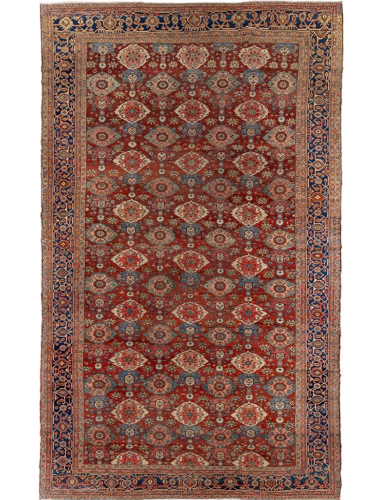 "Antique Persian Serapi 11'5"X18'10" "