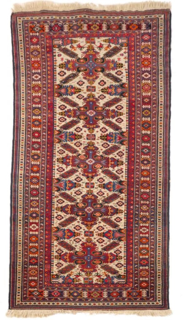 "Antique Caucasian Zeychour Runner"